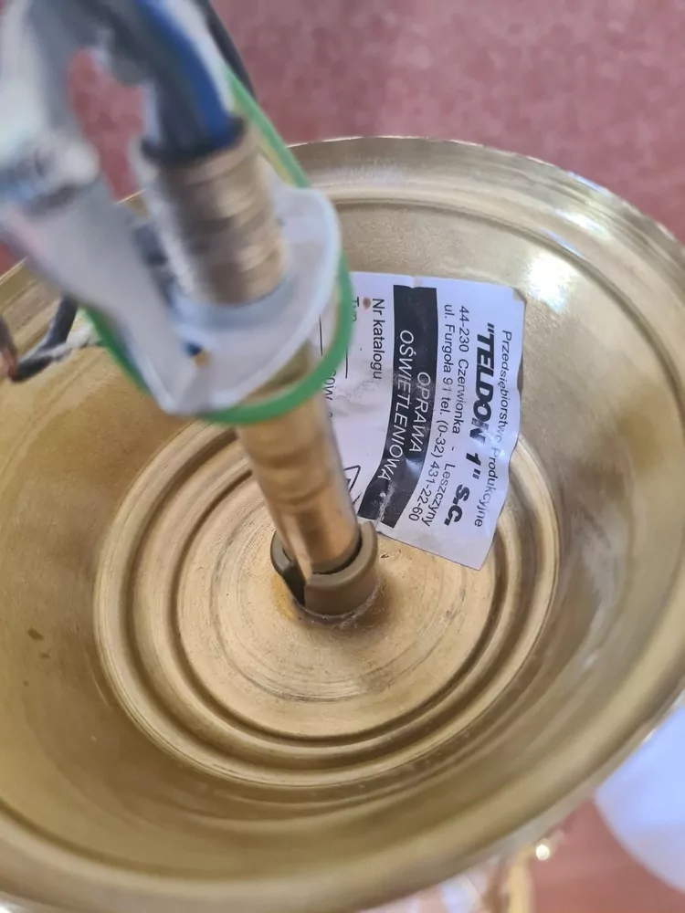 Lustr, pětiramanný,zn. Teldon Polsko 