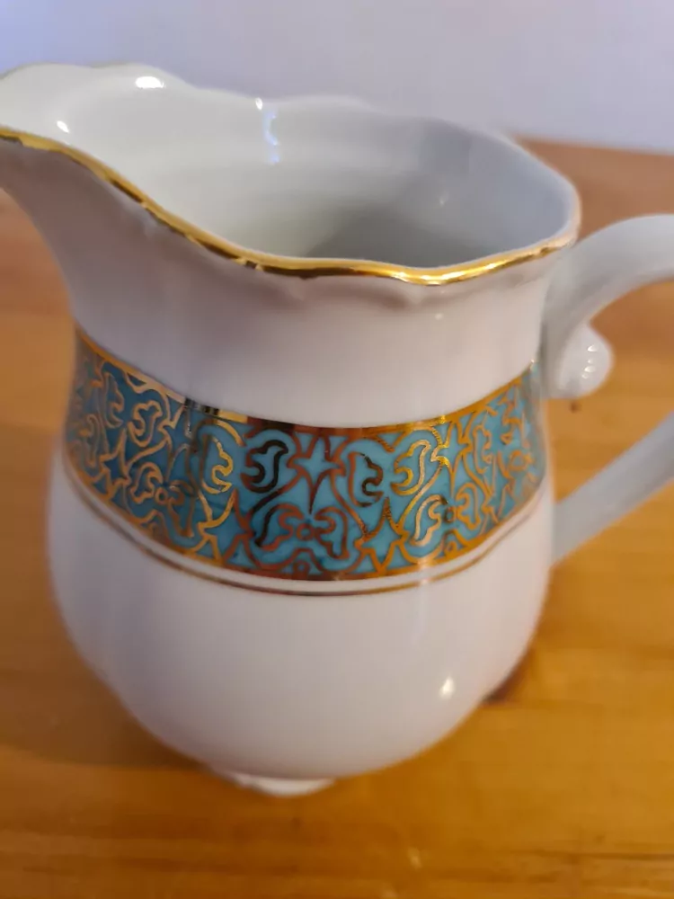 Porcelán, mlékovka Slavkov Czechoslovakia 