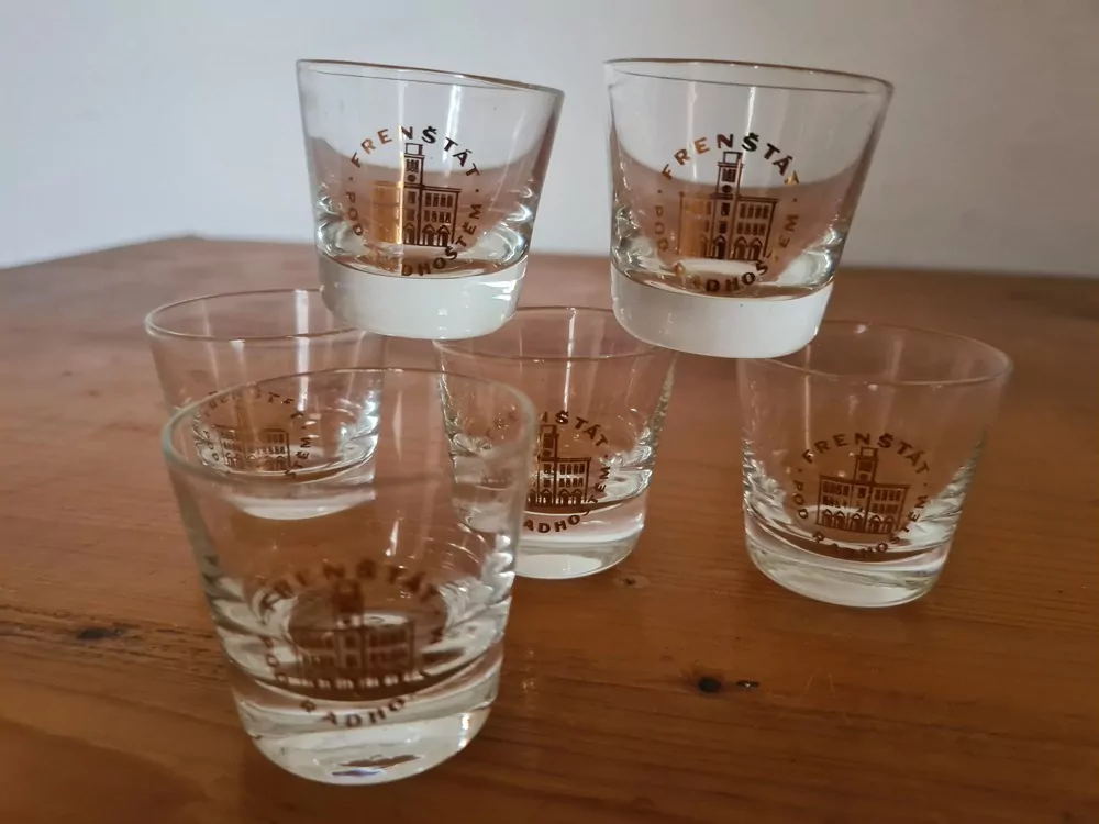 Štamprle, panáky 6x, Frenštát pod Radhoštěm 