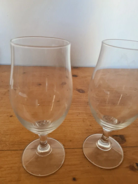 Velká číše,  sklenice na víno, míchaný drink, 2ks, výška 20cm 