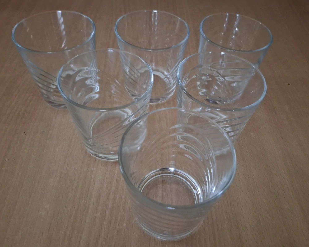 Sklenice na nápoje, 6c, výška 8cm