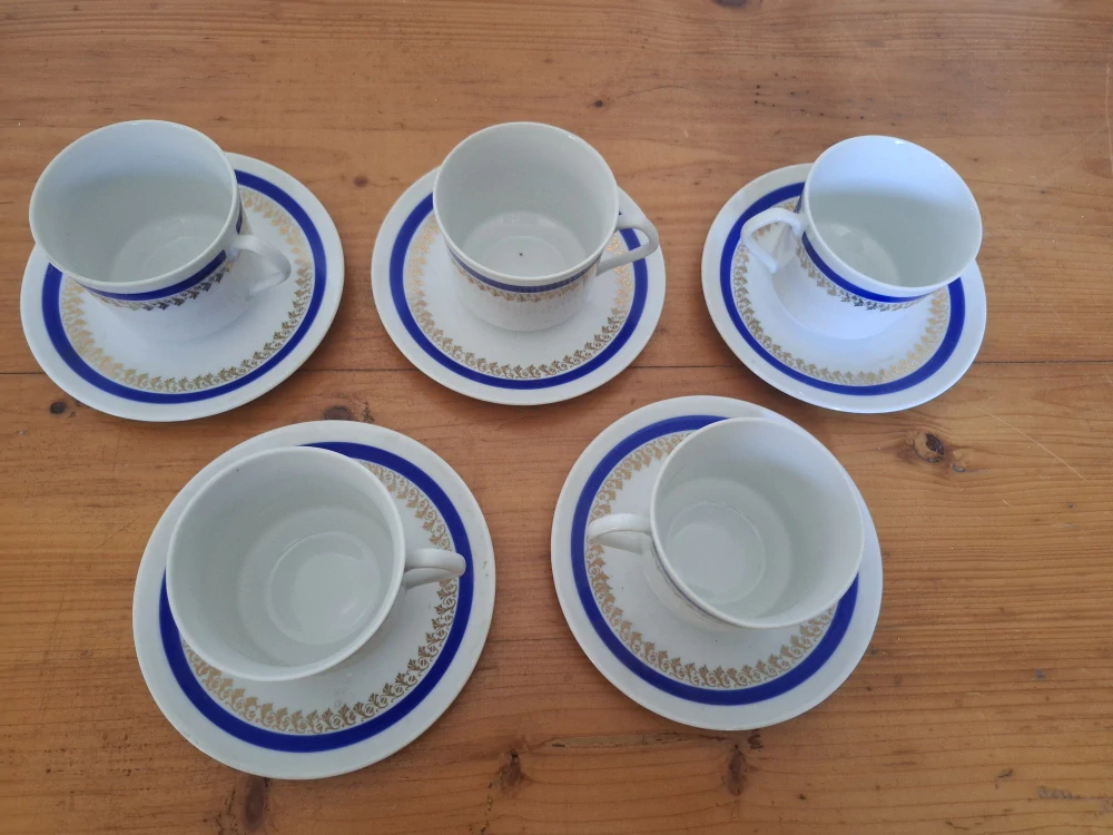 Porcelán Epiag Czechoslovakia, 5+5