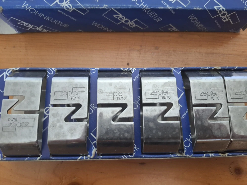 Zepter, 6x spona na ubrousky 