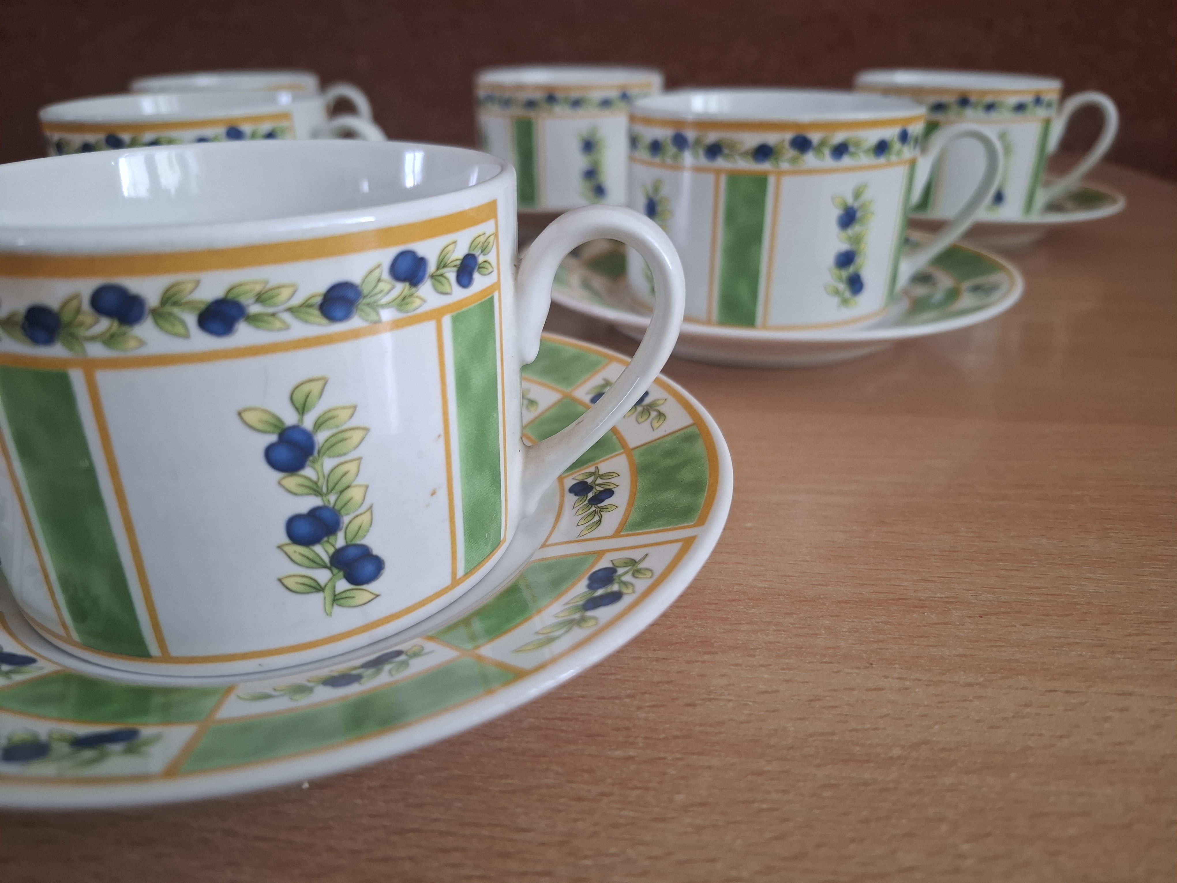 Sada na čaj, kávu pro šest osob, zn. Le Cygne