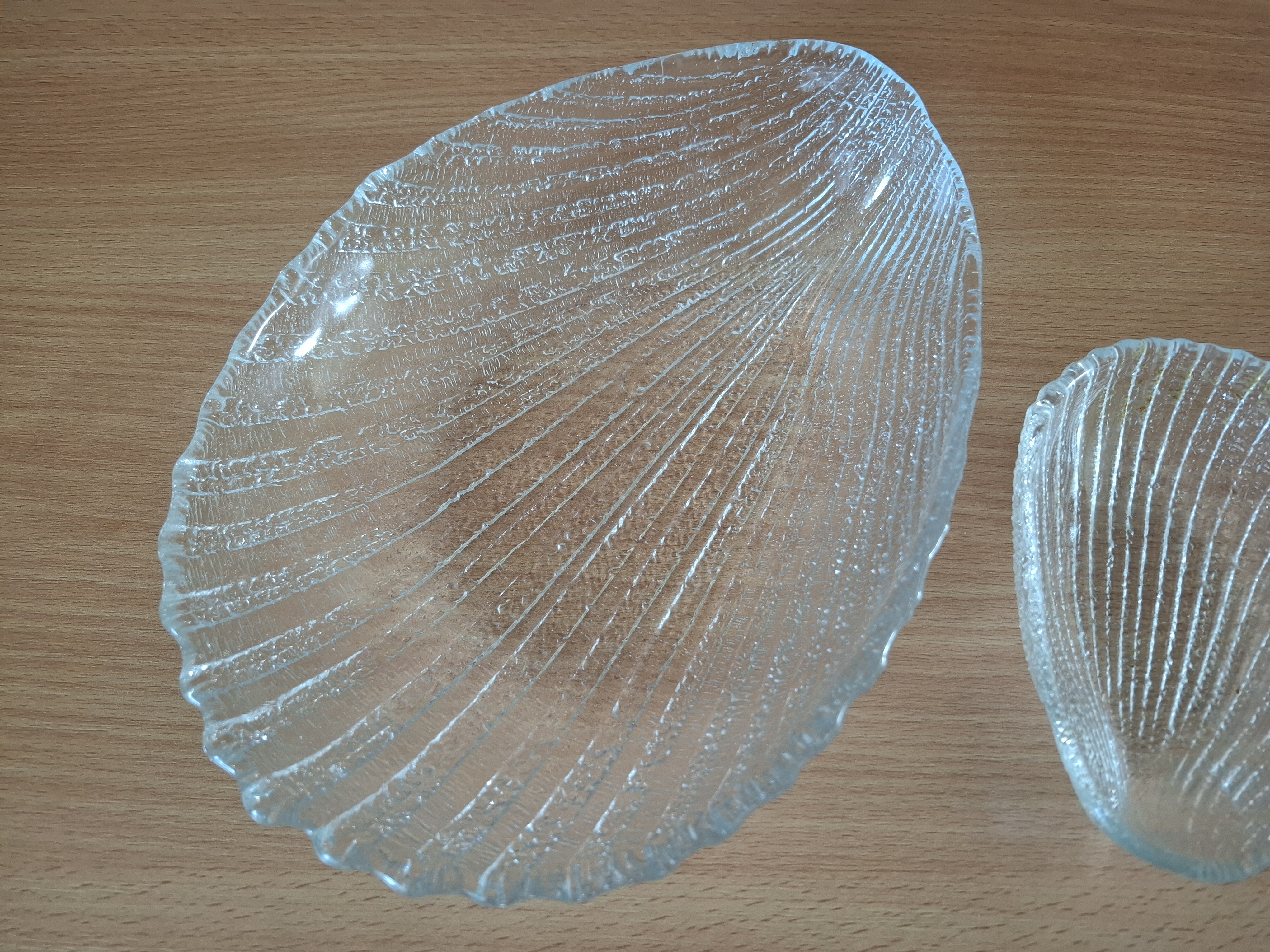 Vintage misky, lastura/mušle, Zabkowice Polsko 