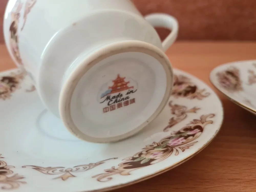 Porcelán, přátelská sada pro dva, cena za vše 