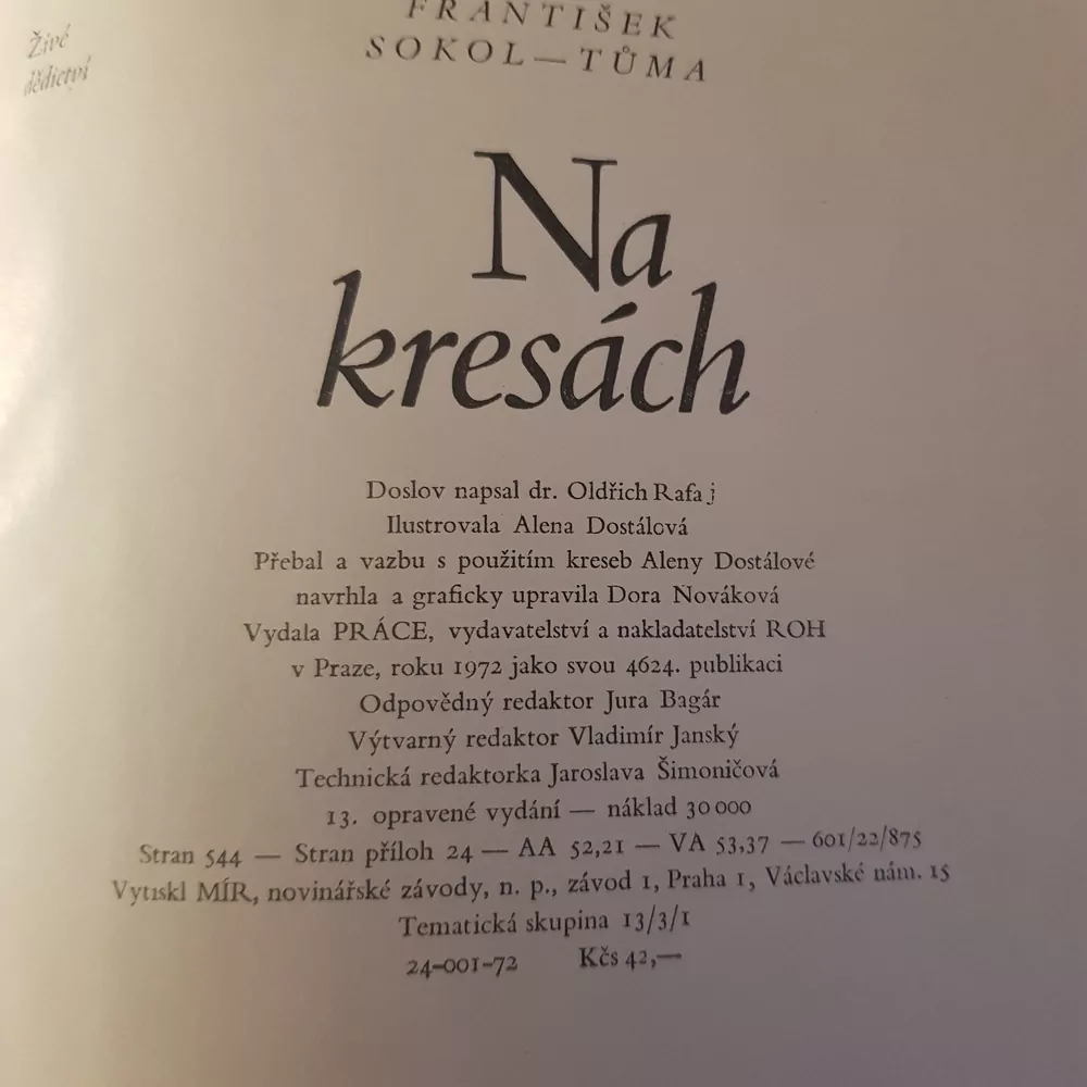 Na kresách, F. Sokol Tůma