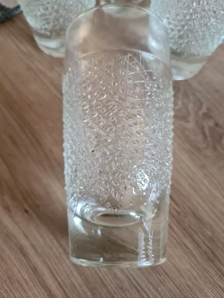 Sklenice, long drink, 6x, výška 12,5cm, cca 2dcl