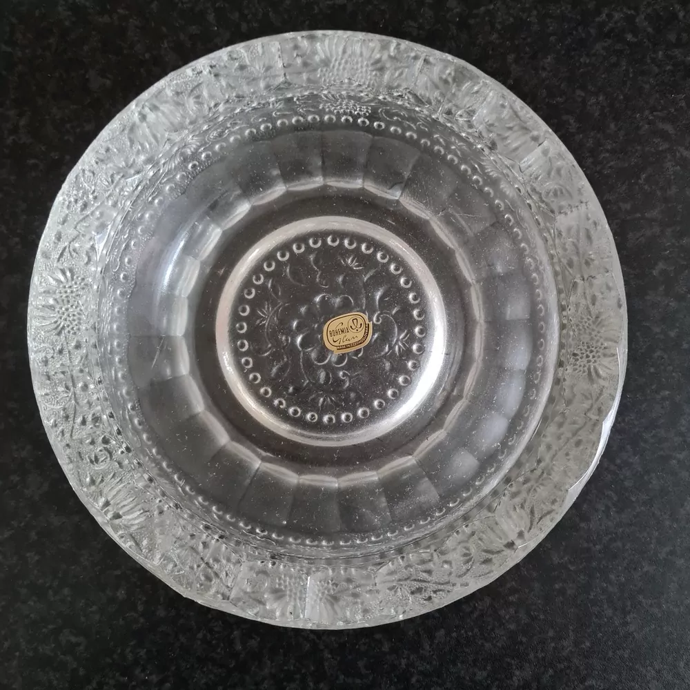 Popelník Bohemia Glas, P. Pánek, průměr 18cm 