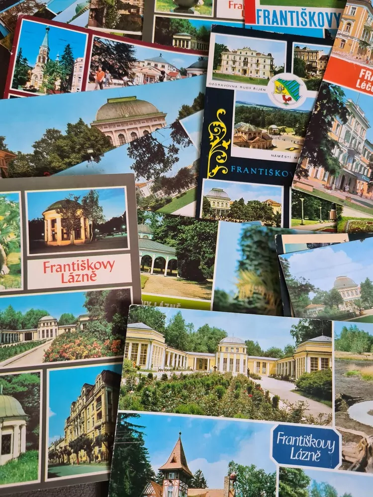 Pohlednice, Františkovy Lázně, 72x mix