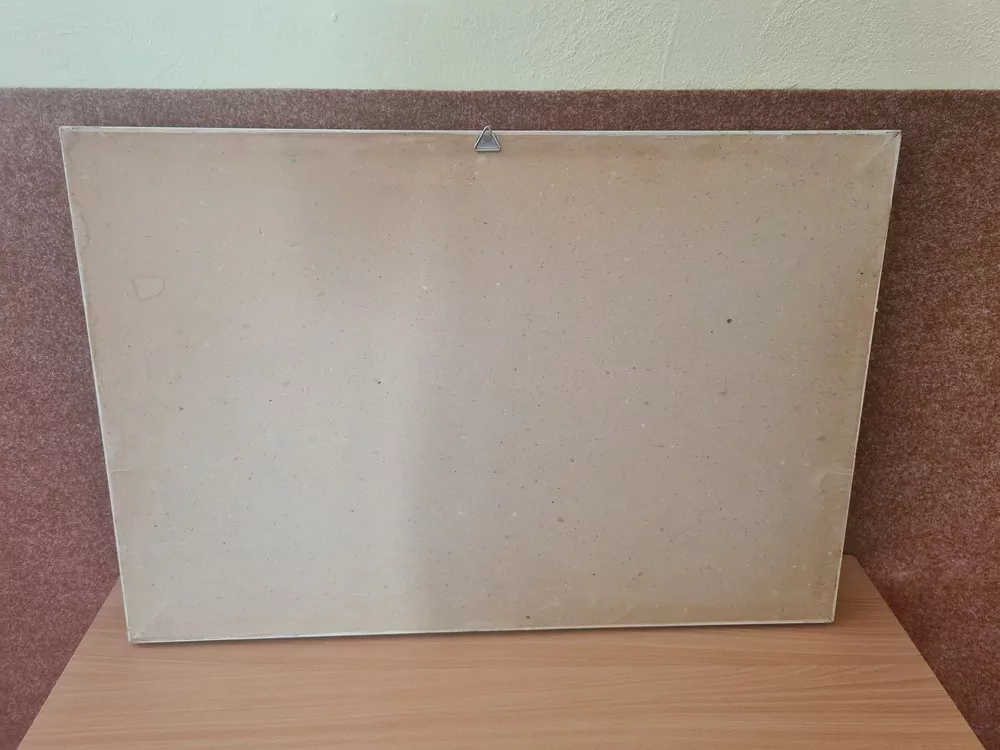 Obraz ovoce, sign.Hovjacký, olej na dřevě
