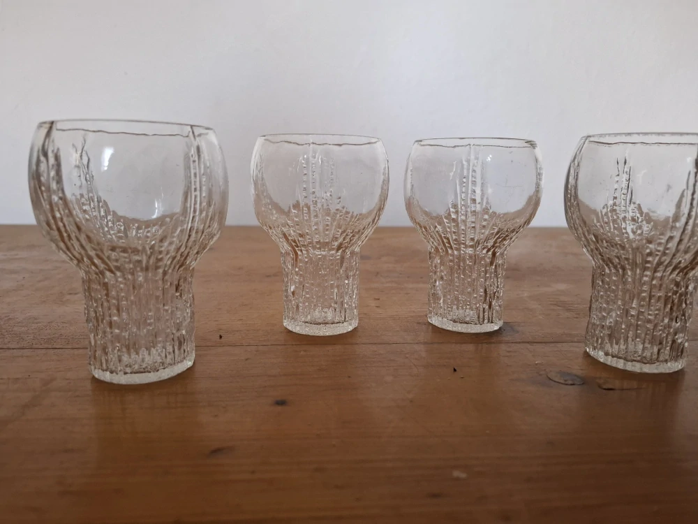 4x sklenice, Rakousko Rakousko.1970