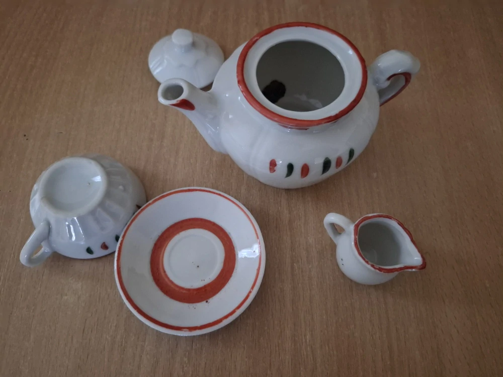 Mini porcelán 4ks
