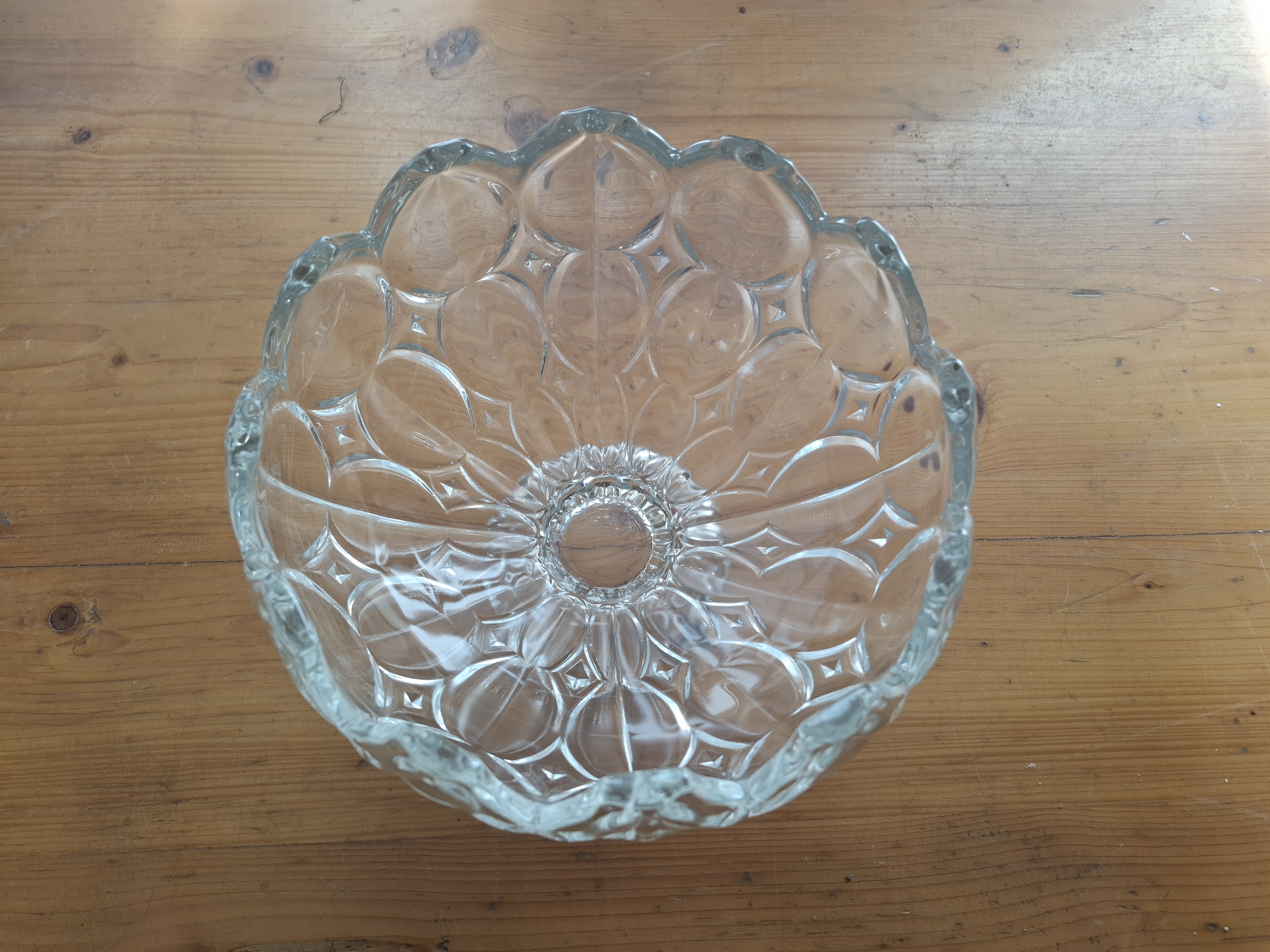 Nástolec, velká mísa na nožce, dekor tulipány 