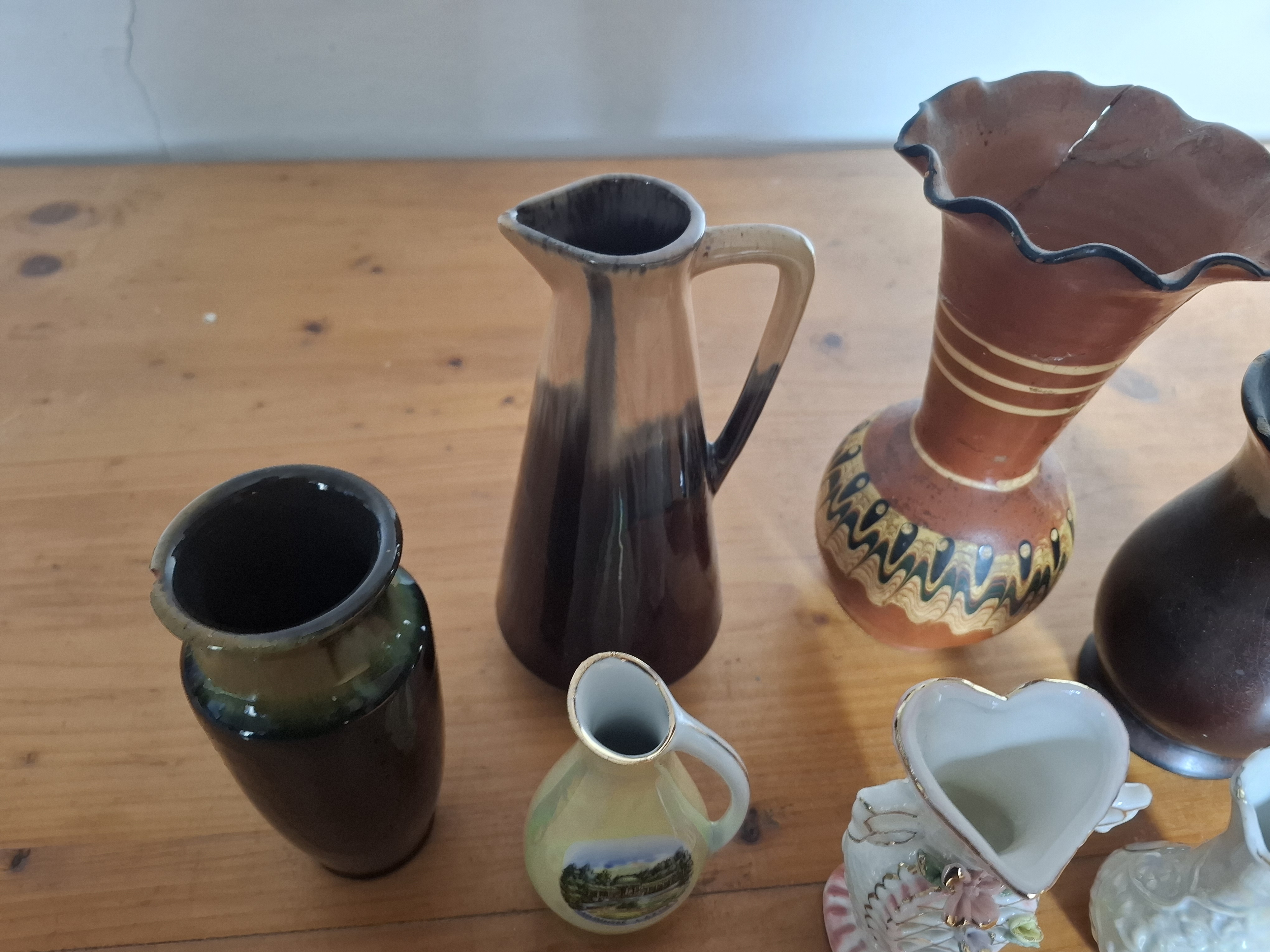 Váza, vázička, 7x mix, cena za vše 