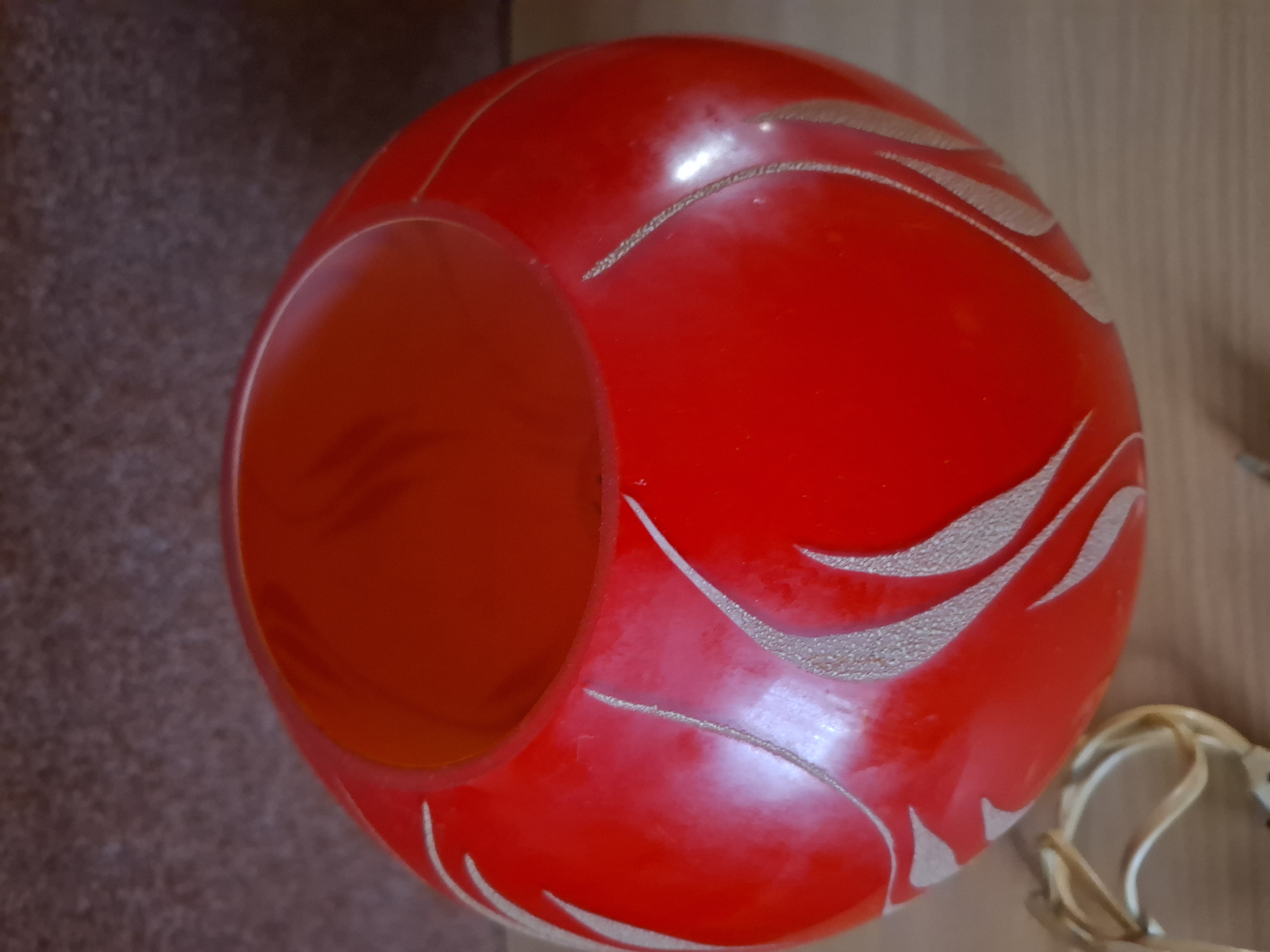 Retro lampa, autorská stolní lampa, Štěpán Tabery, výška 33cm