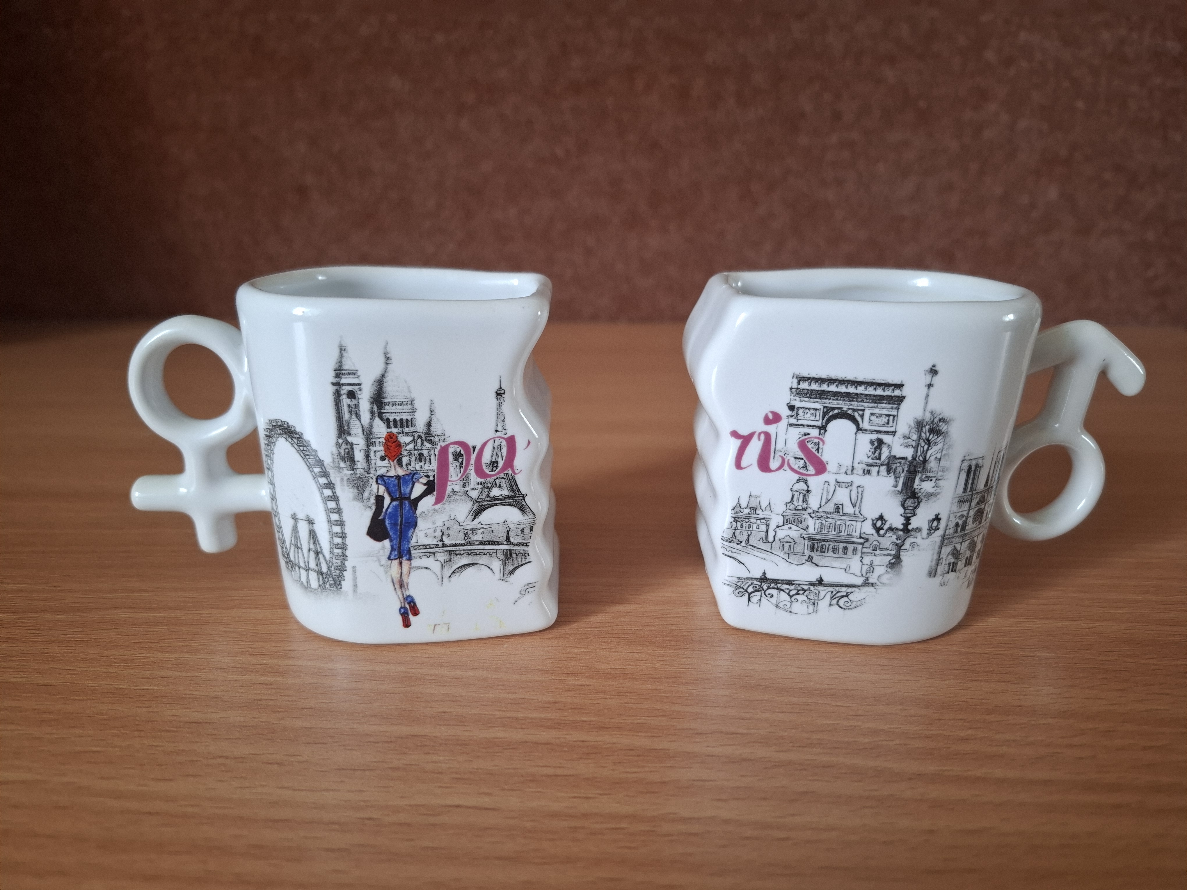 Hrnek, hrníček Paris, ona a on 