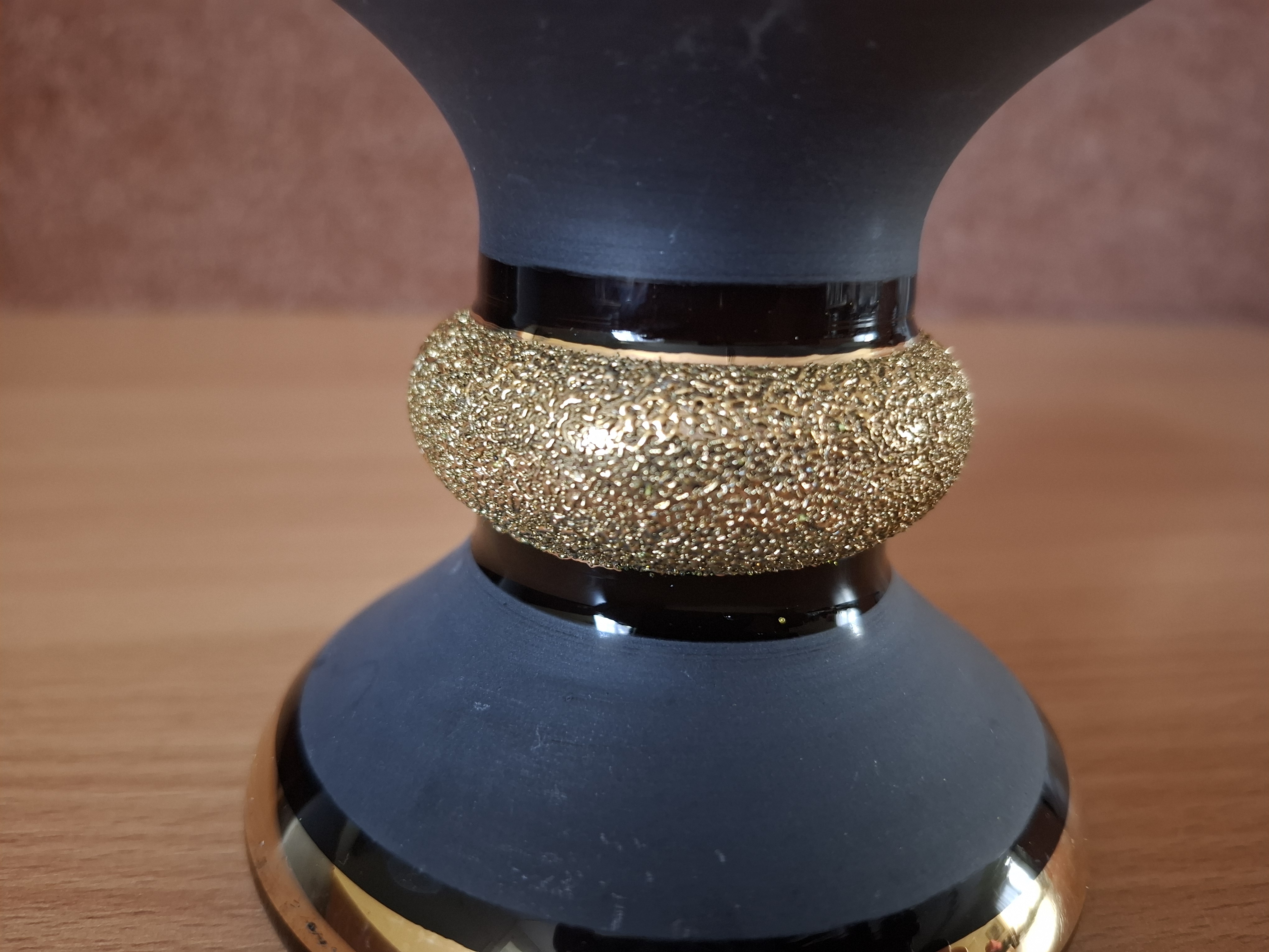 Retro váza, Bohemia Czechoslovakia,  výška 10cm