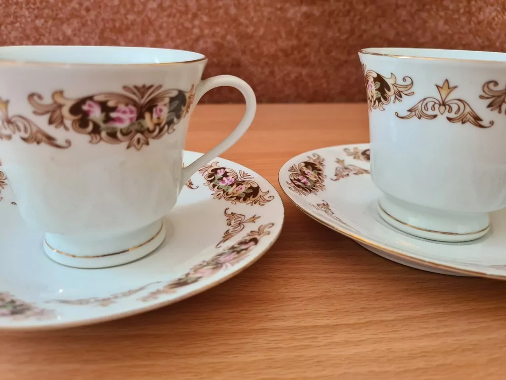 Porcelán, přátelská sada pro dva, cena za vše 