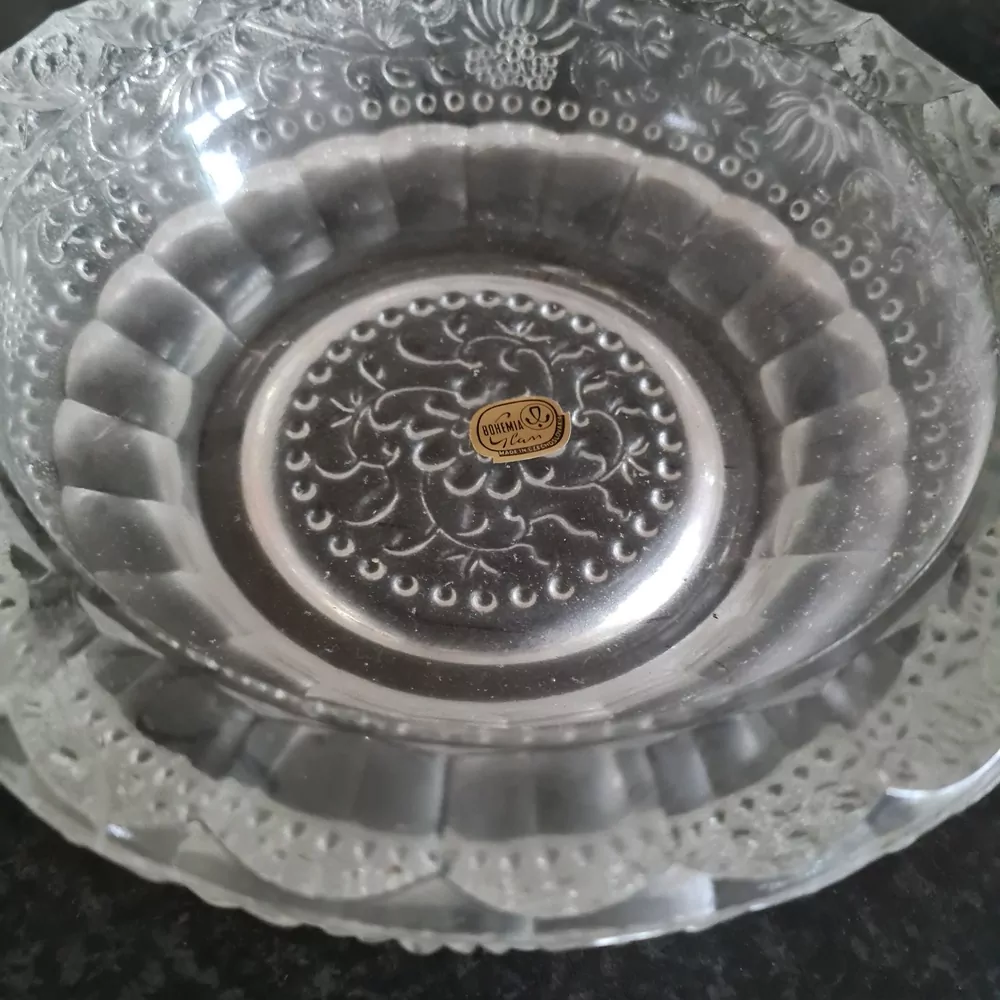 Popelník Bohemia Glas, P. Pánek, průměr 18cm 