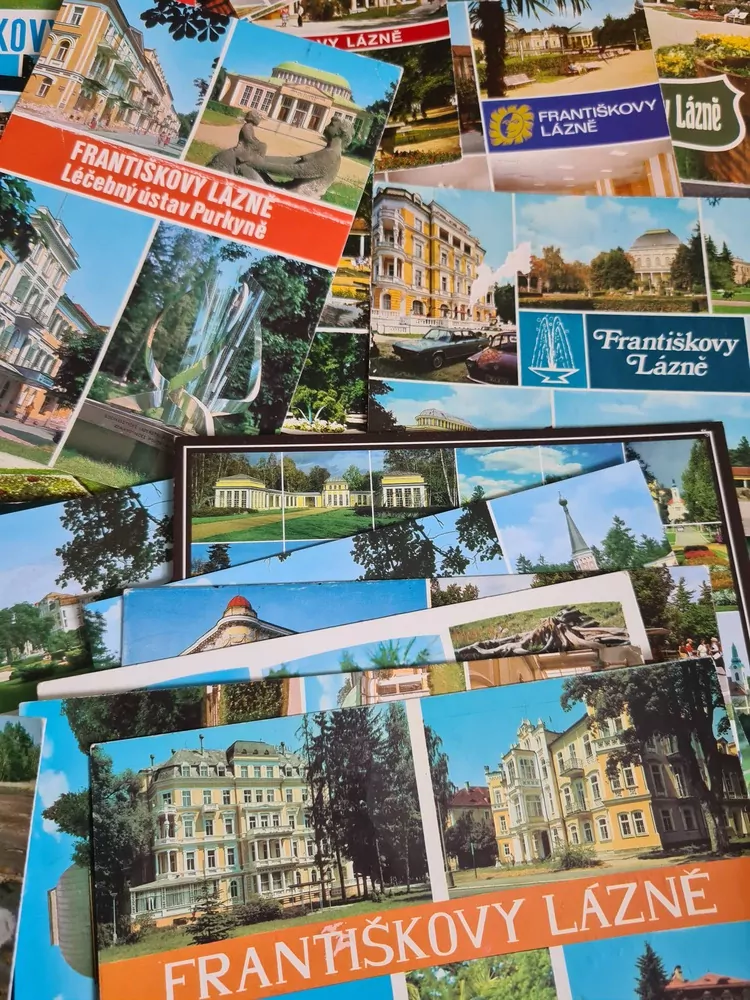 Pohlednice, Františkovy Lázně, 72x mix