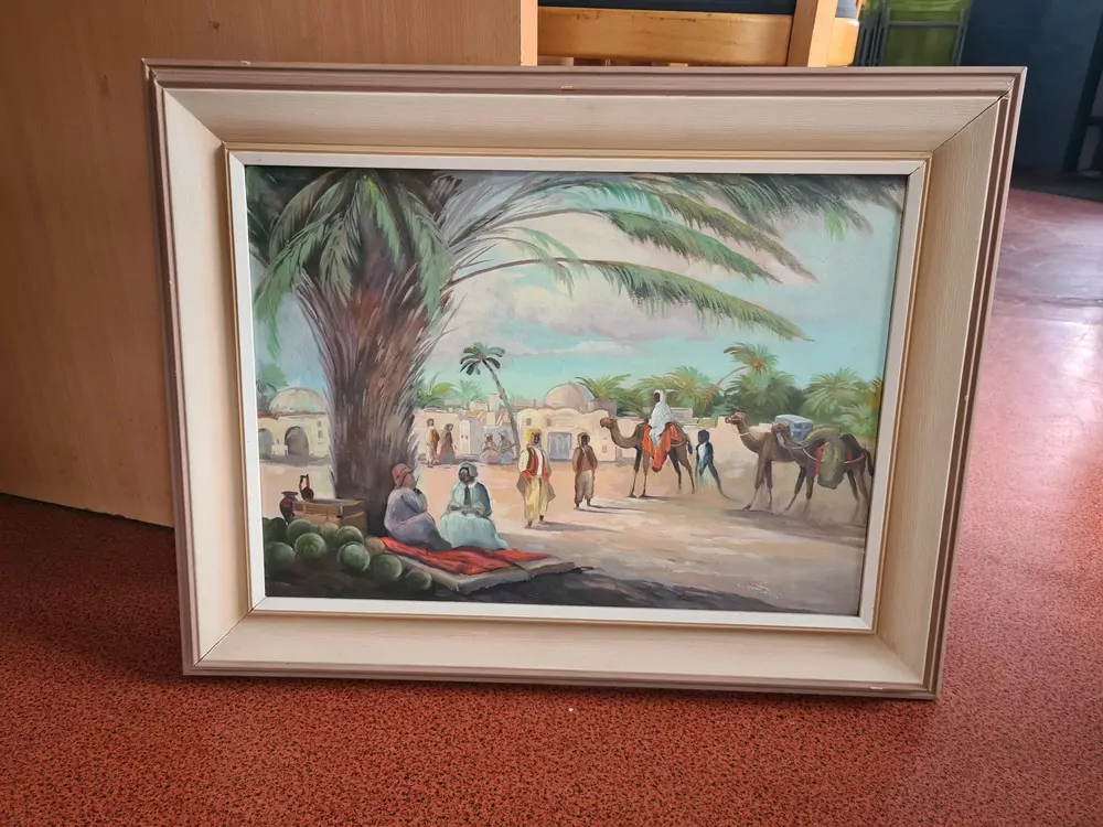 Obraz Orient, olej na sololitu, signováno