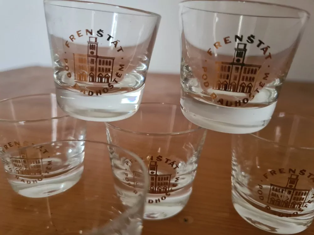 Štamprle, panáky 6x, Frenštát pod Radhoštěm 