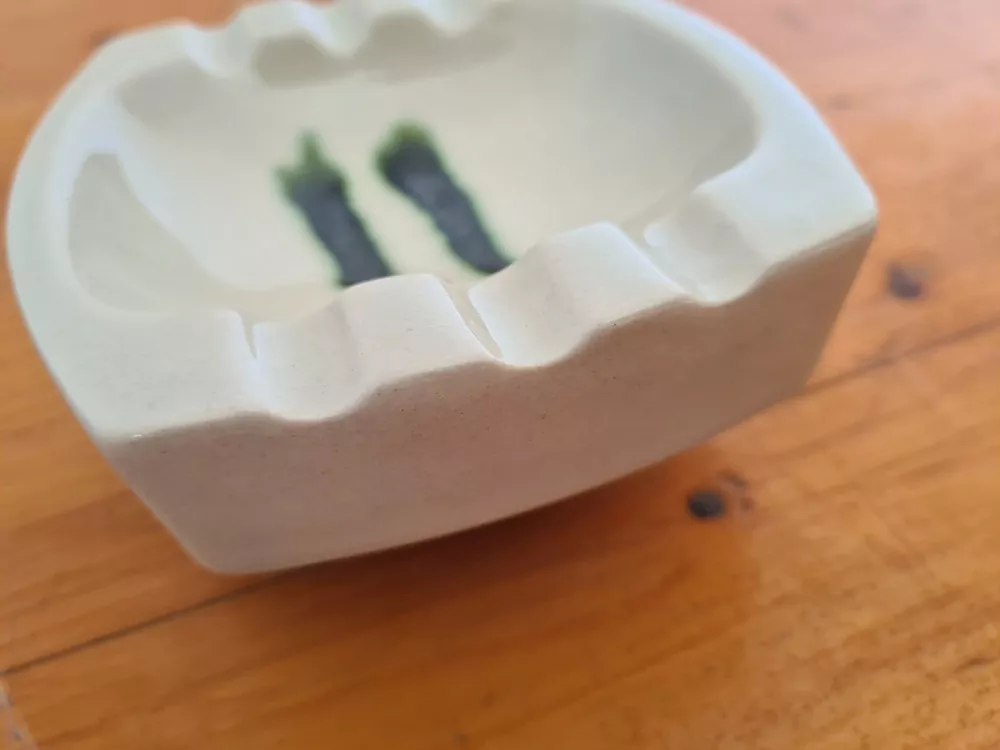 Ditmar Urbach popelník, 13x13x6cm