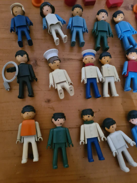 Retro Igra, Igráčci, 15ks + příslušenství 