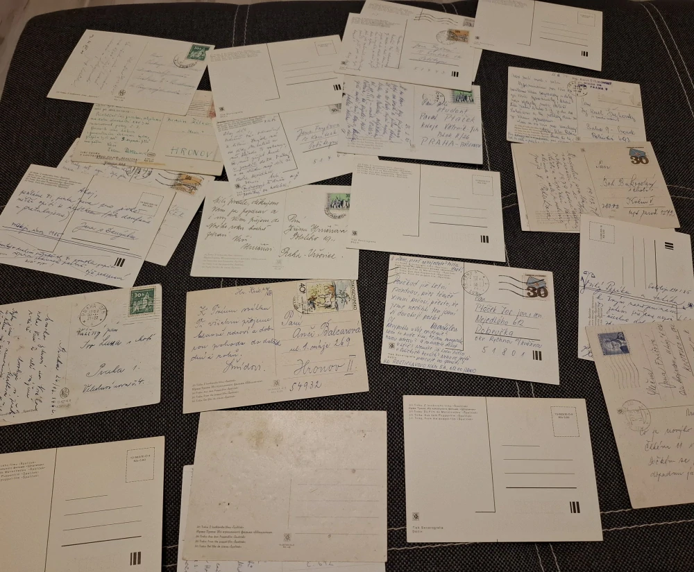 Pohlednice Jiří Trnka, z loutkového filmu Špalíček, 24ks