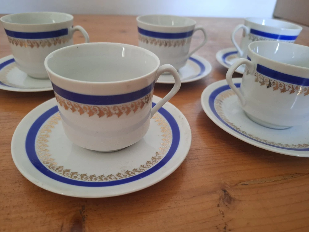 Porcelán Epiag Czechoslovakia, 5+5