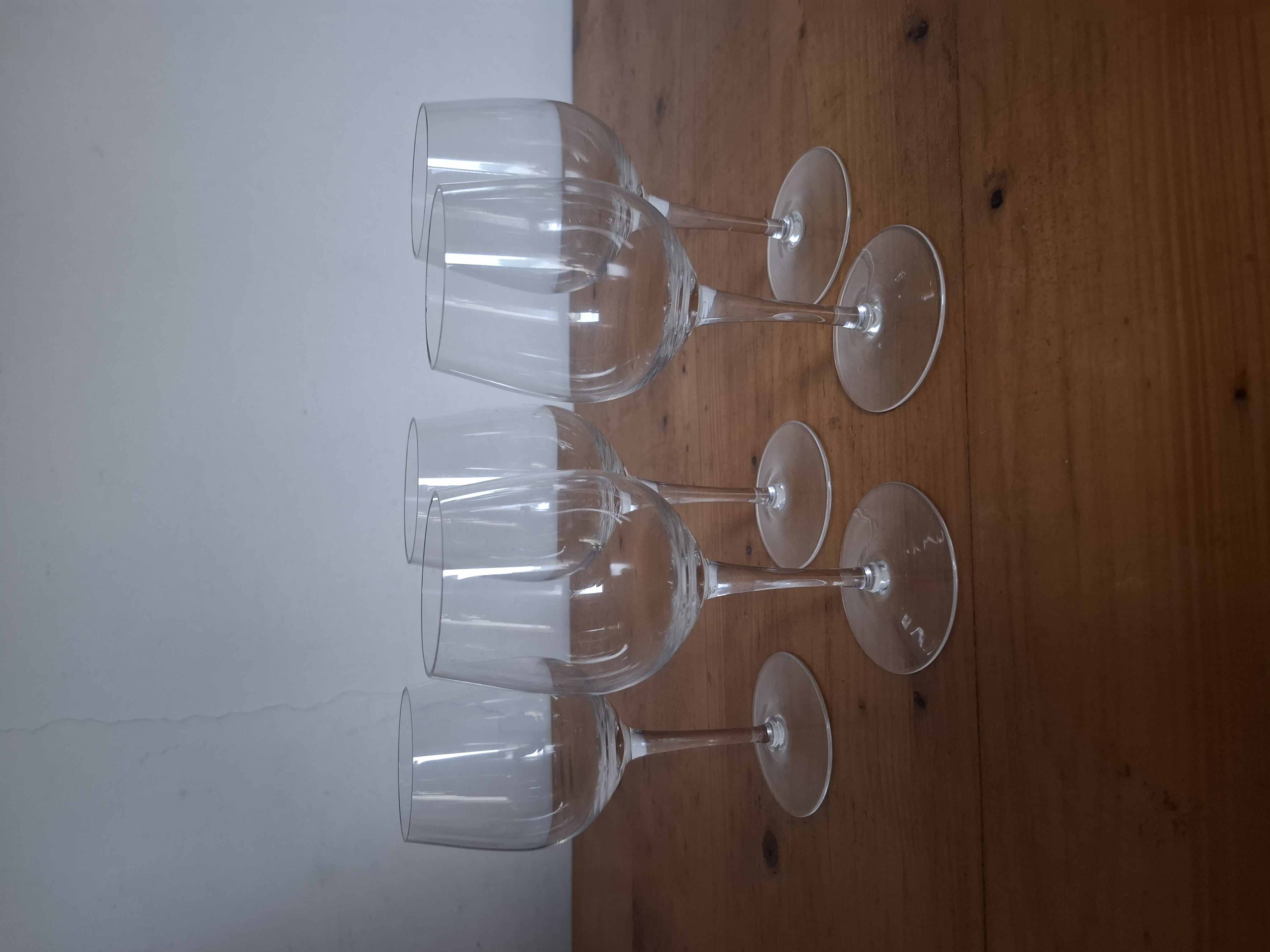 Sklenice na víno, 5ks,  výška 17cm