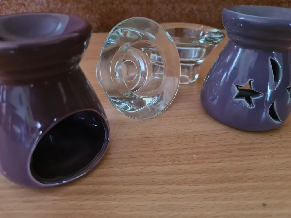 Svícen, 4x na čajovou svíčku, cena za vše 