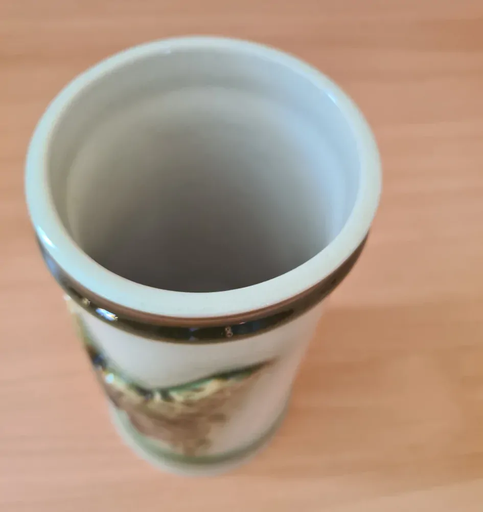 Ditmar Urbach, korbel, pivní krygl s motivem tetřev, myslivost 