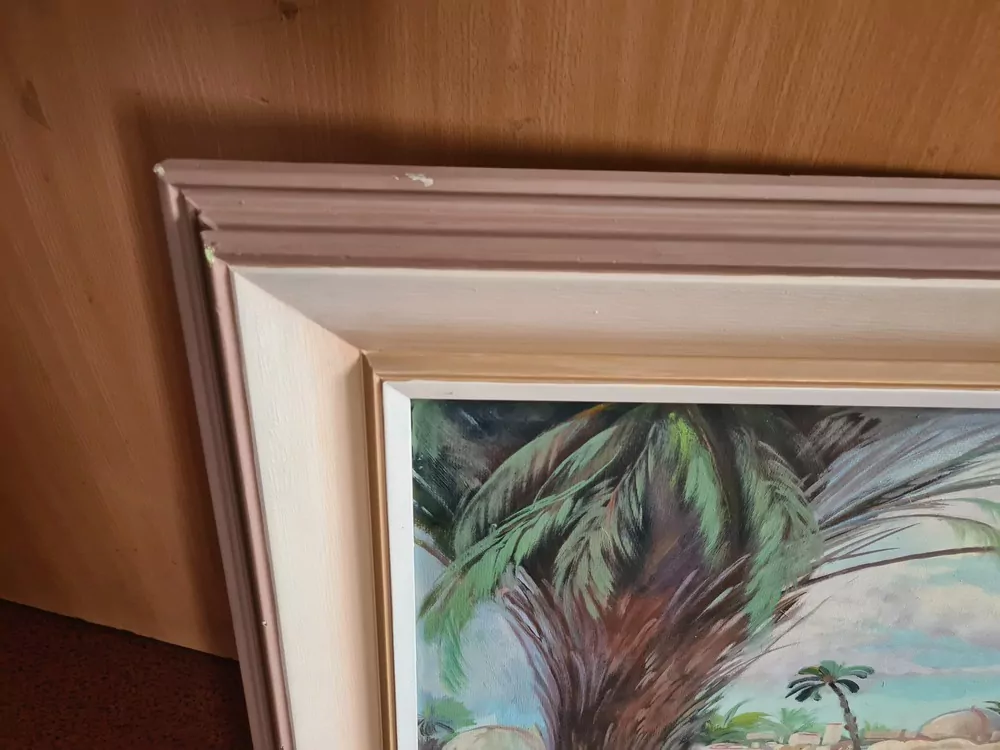 Obraz Orient, olej na sololitu, signováno