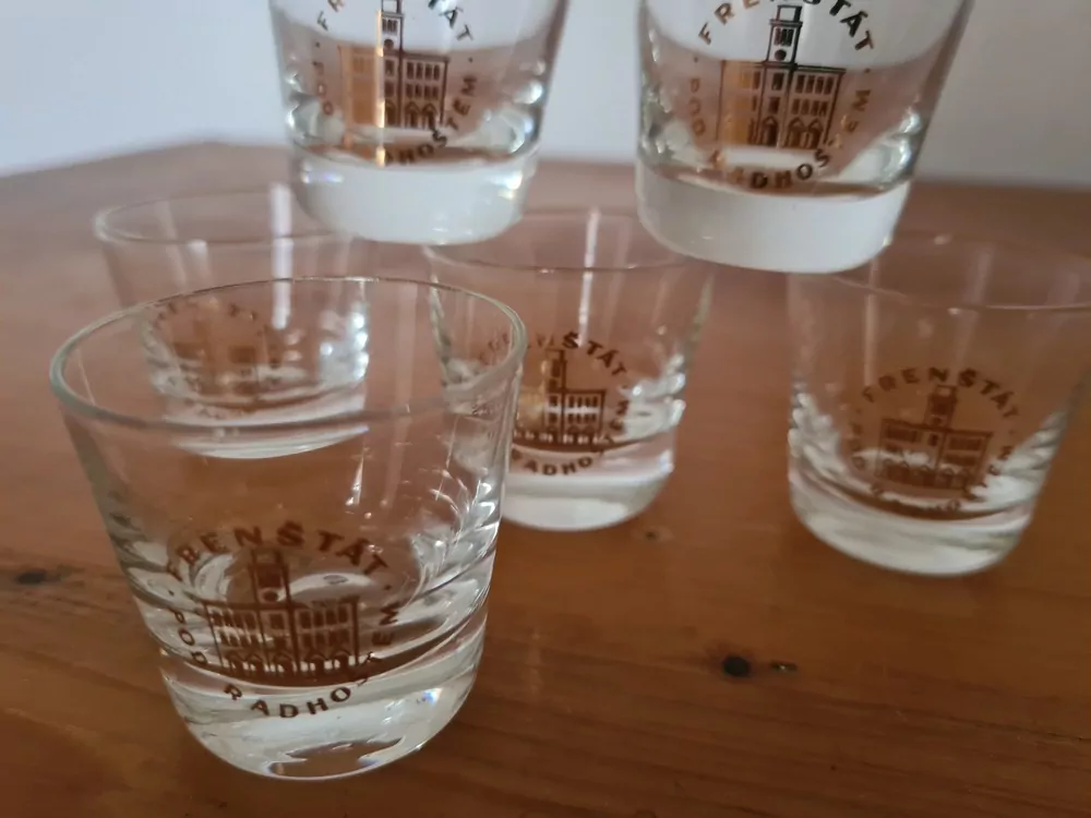 Štamprle, panáky 6x, Frenštát pod Radhoštěm 