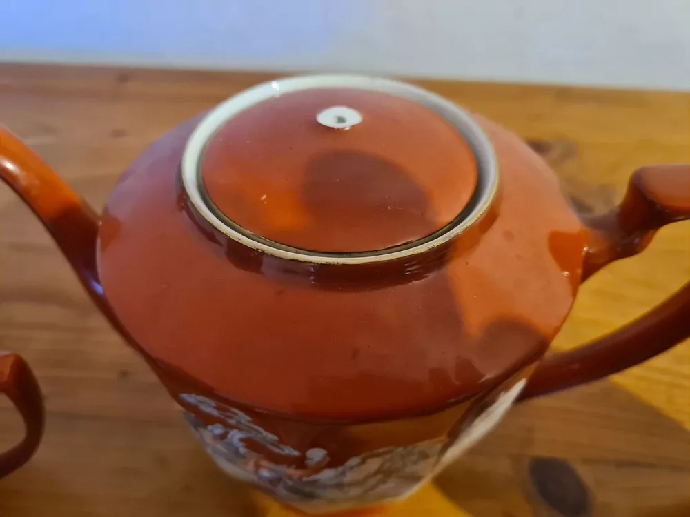 Porcelánová sada na kávu, čaj, asiatika, 15ks,  China 