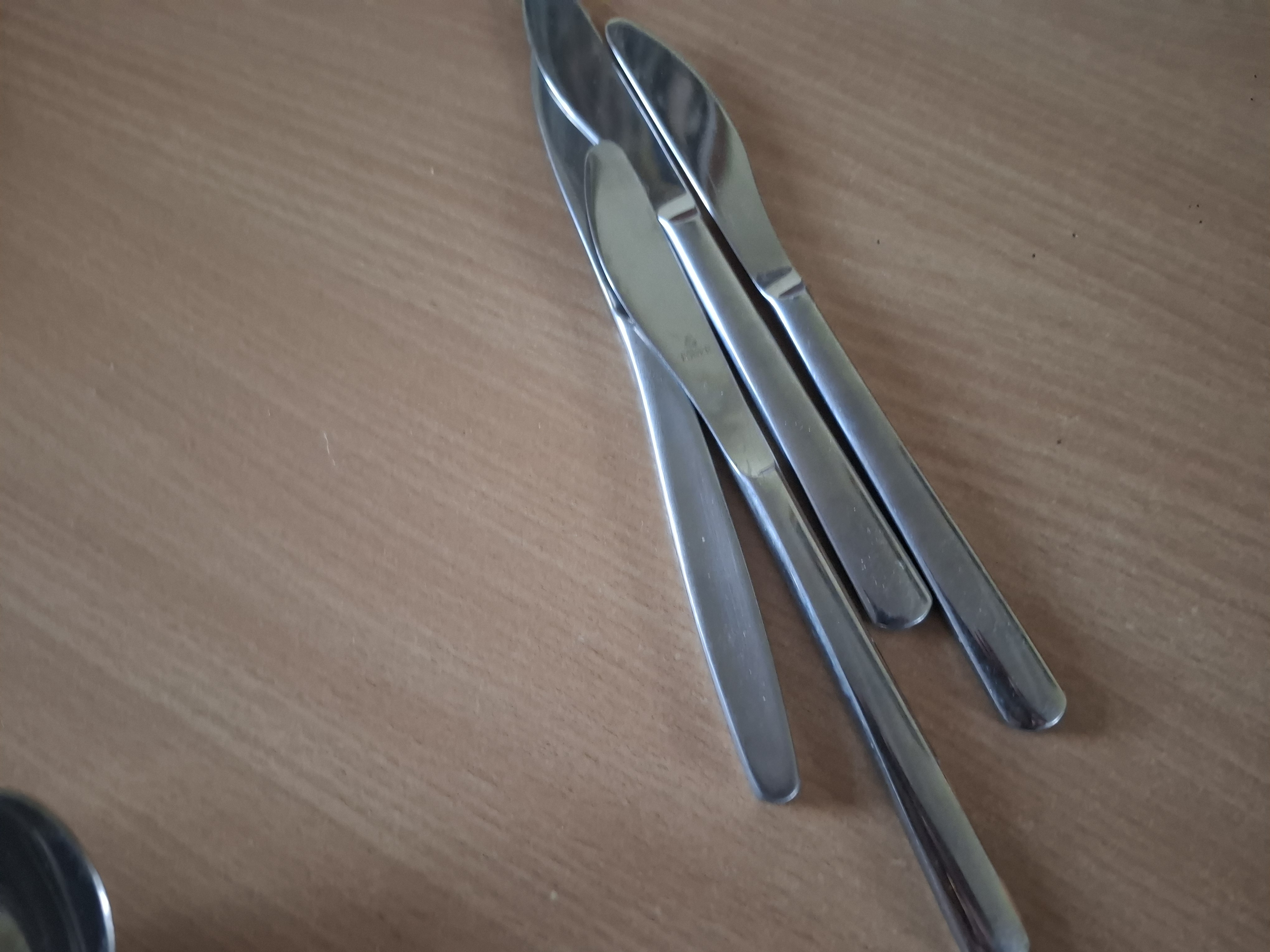 Nerezové příbory, 36ks, cena za vše 