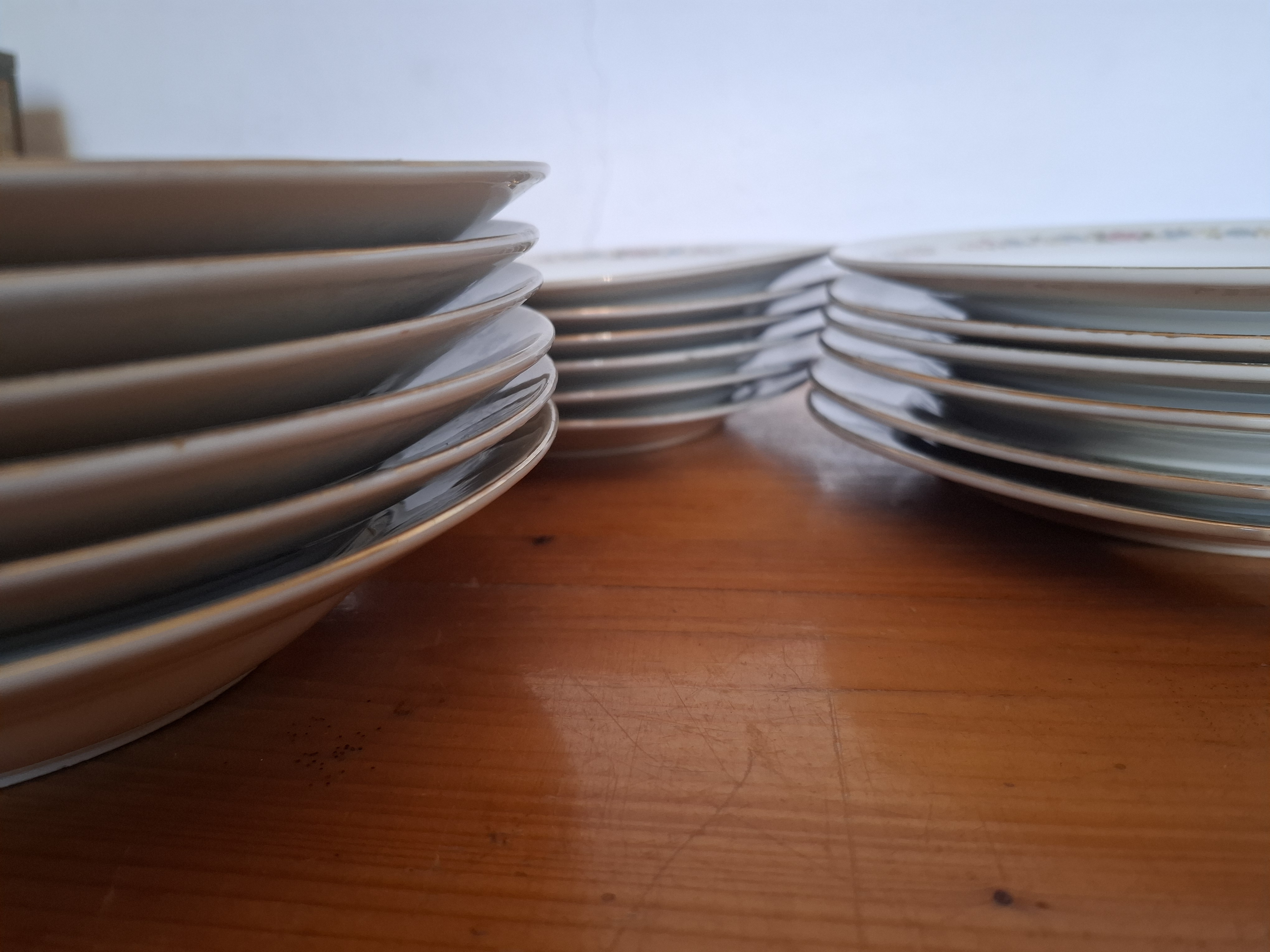 Jídelní souprava pro 6 osob, květinový dekor