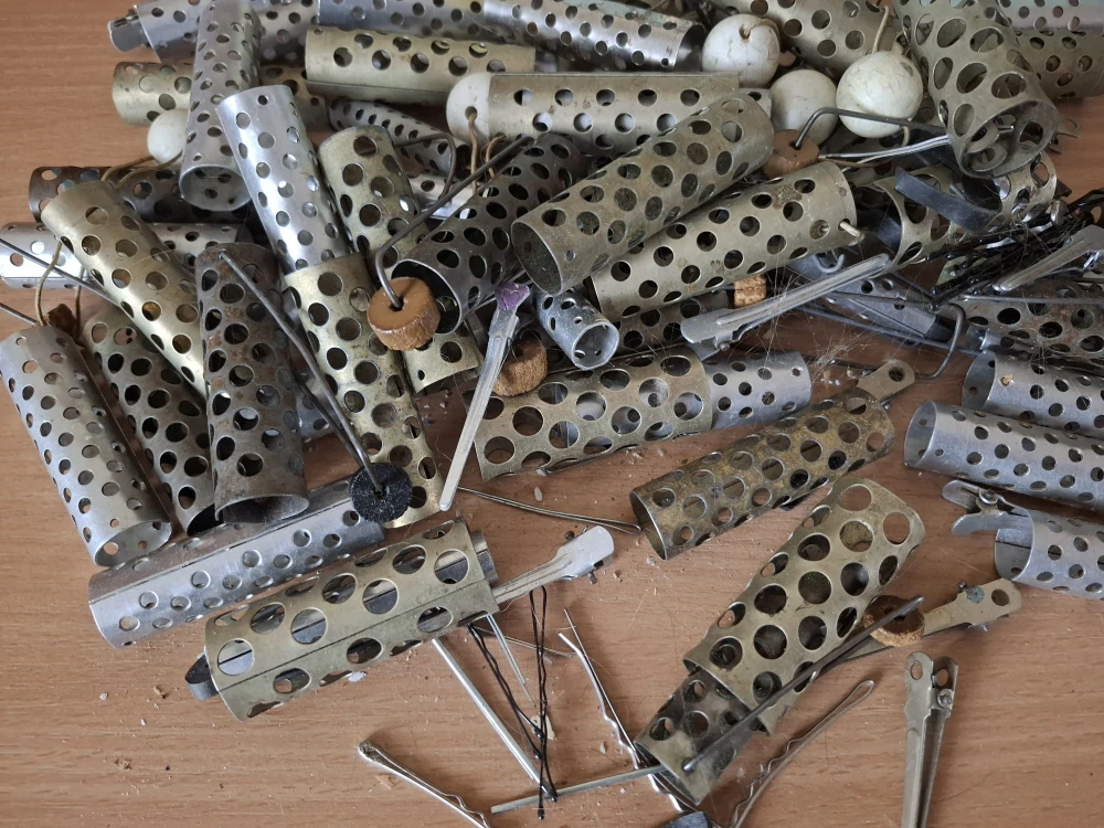 Retro kovové natáčky 