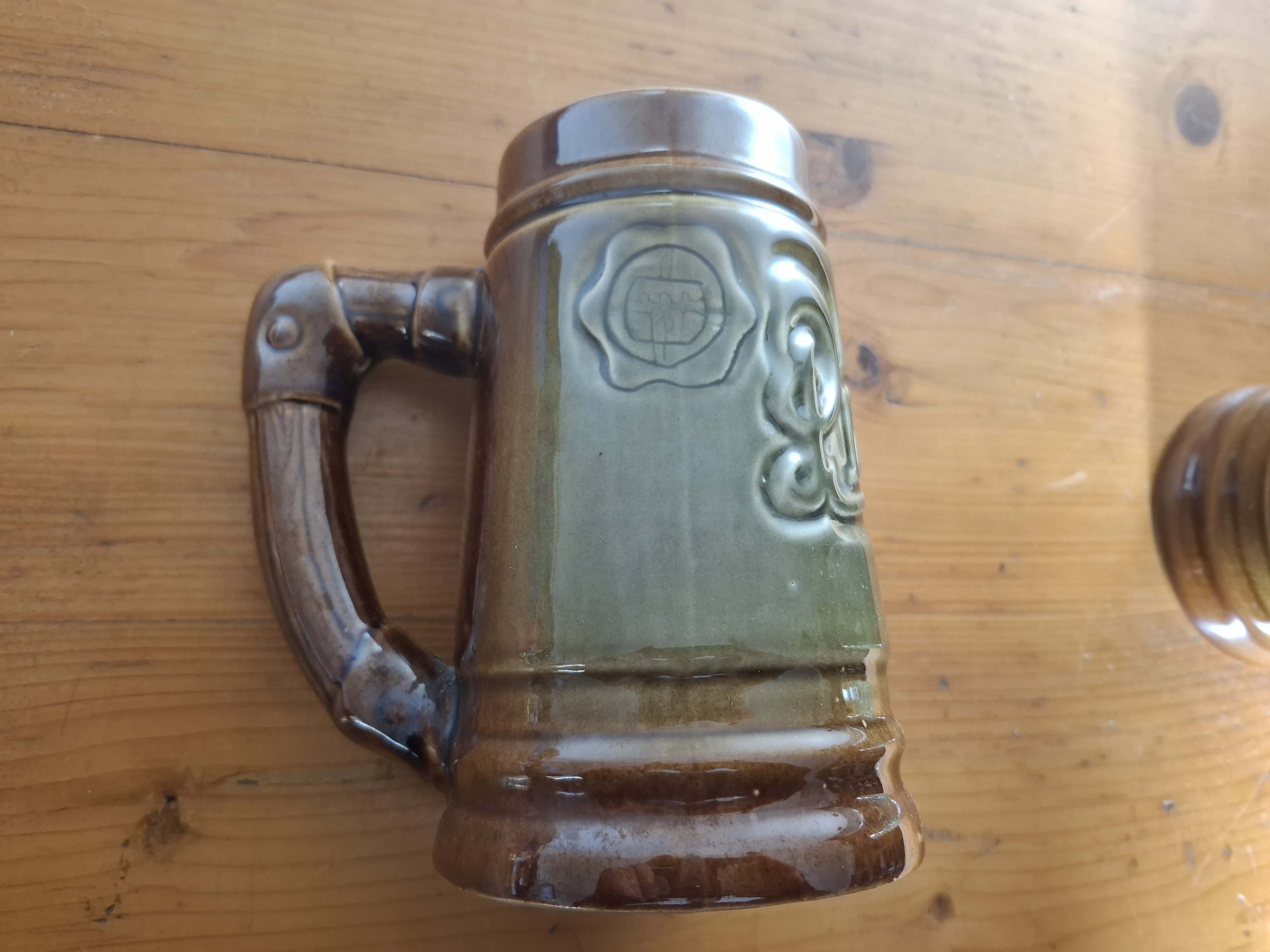 Pivní korbel, půllitr Prazdroj, výška 16,5cm