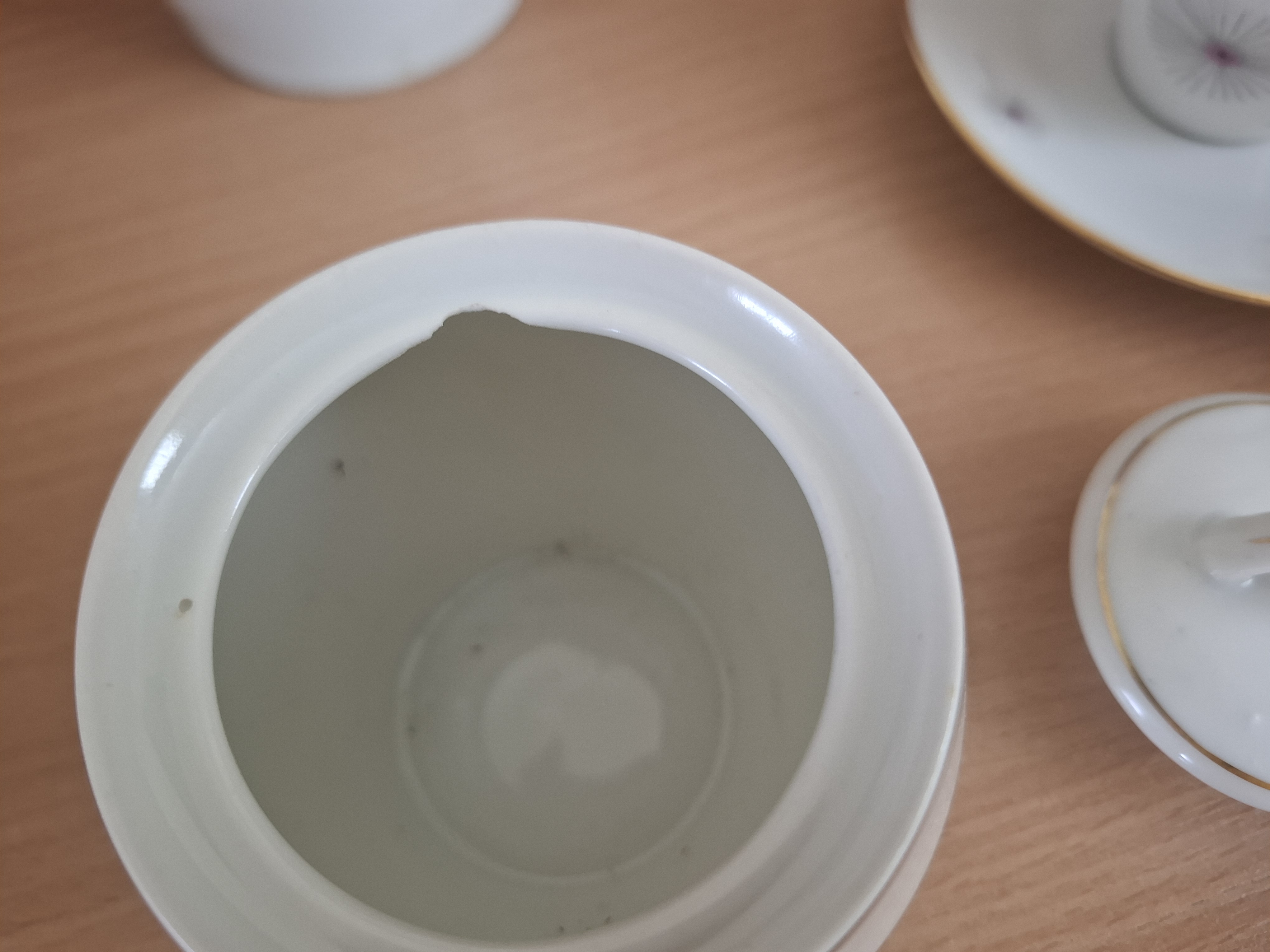 Sada na kávu pro 6 osob, Brusel, Expo 58, návrh V. Tikal