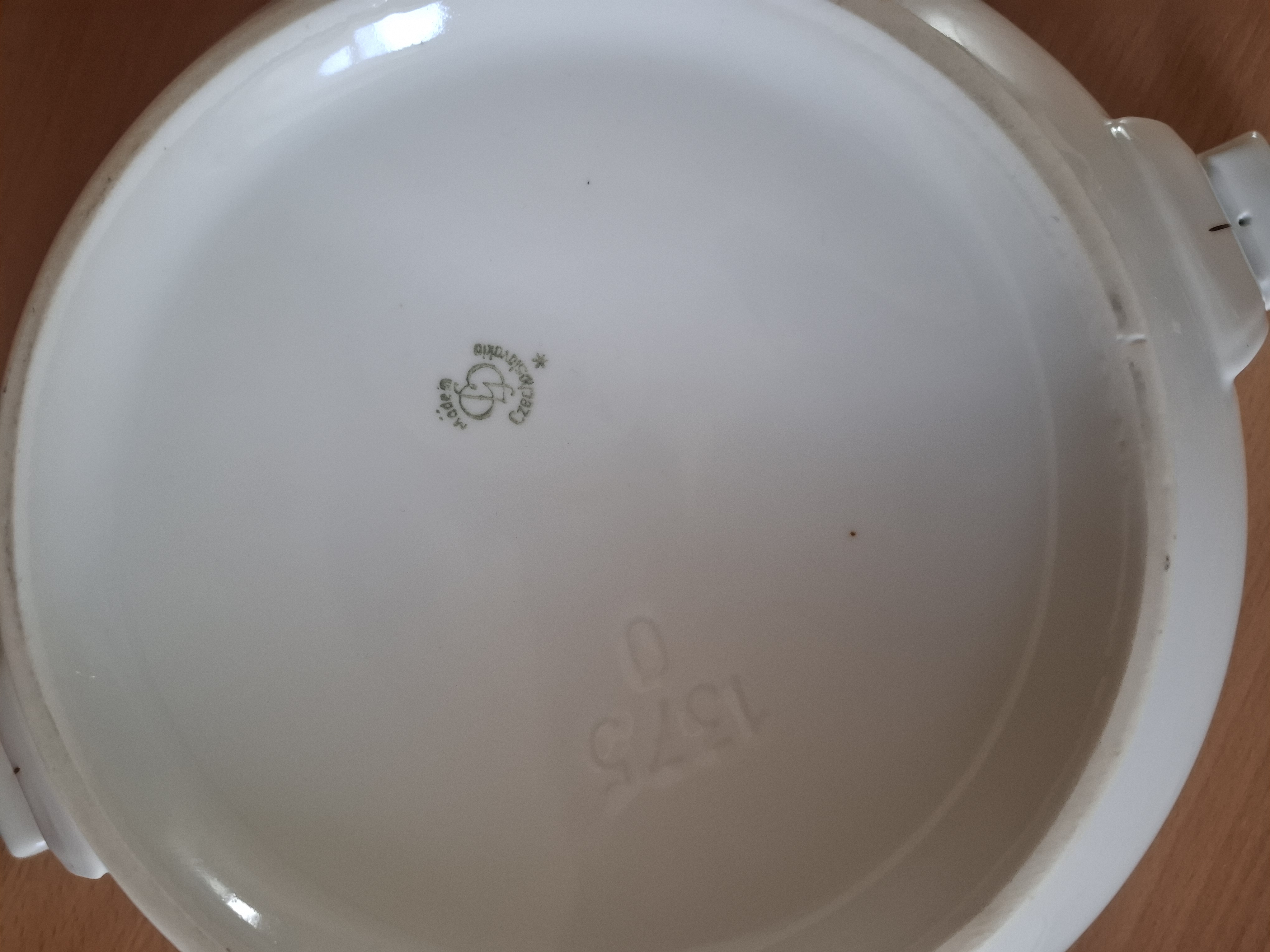 Terina, polévková mísa Bohemia Czechoslovakia 