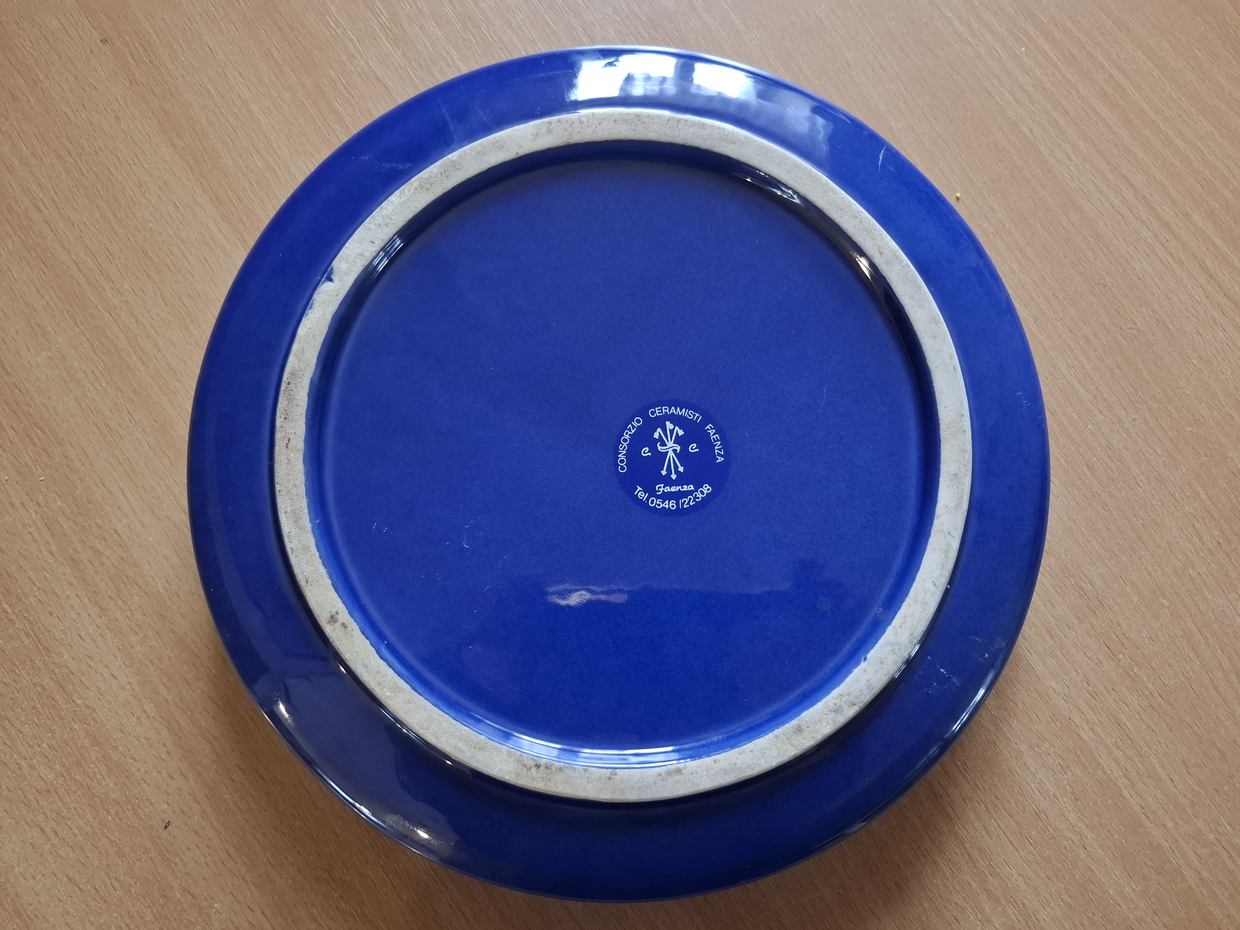 Velký popelník Italia 90, fotbal, zn. Faenza 