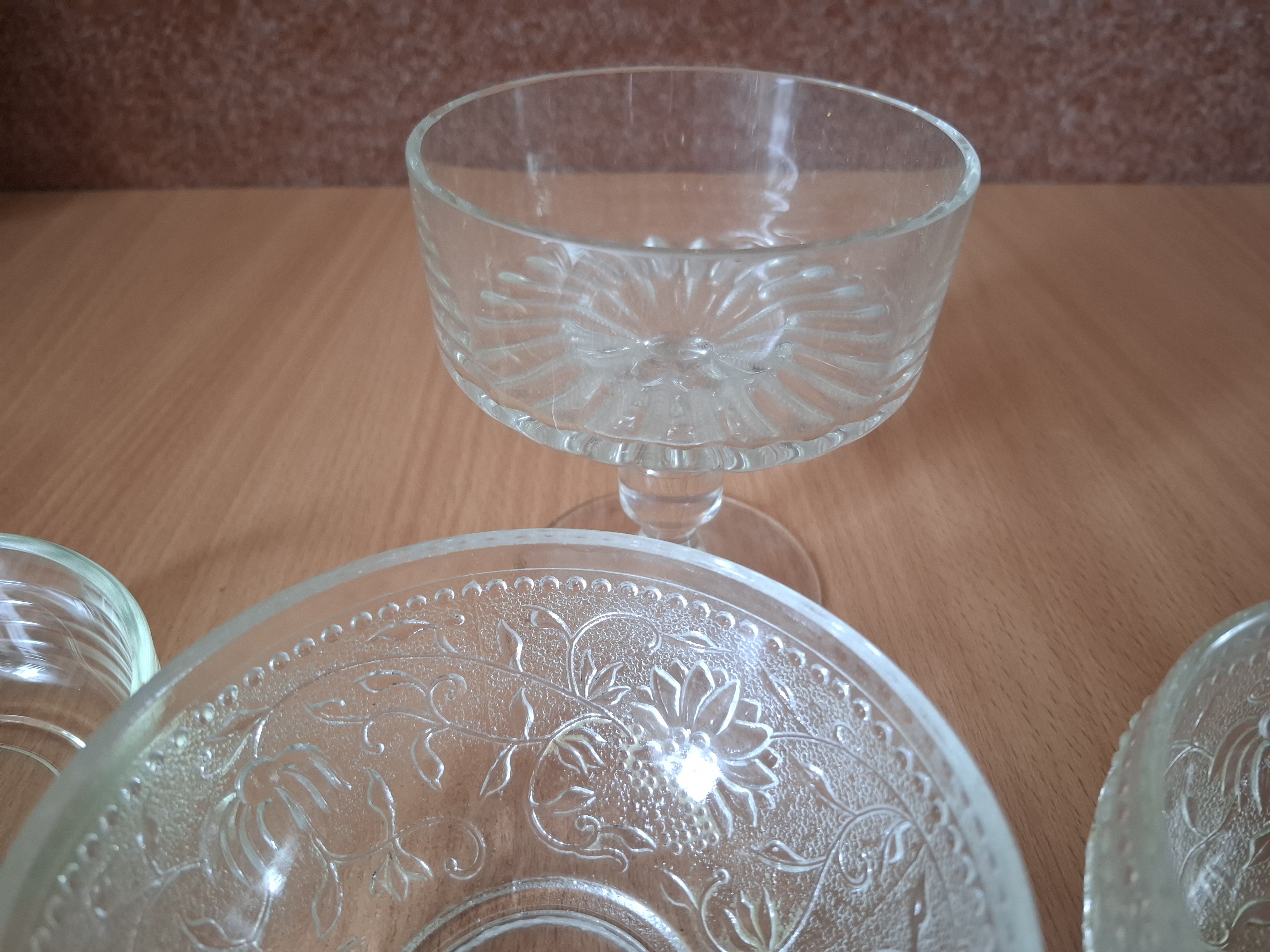 Retro misky, miska na kompot, salát, 7ks, (3x Pánek, cibulák), cena za vše 