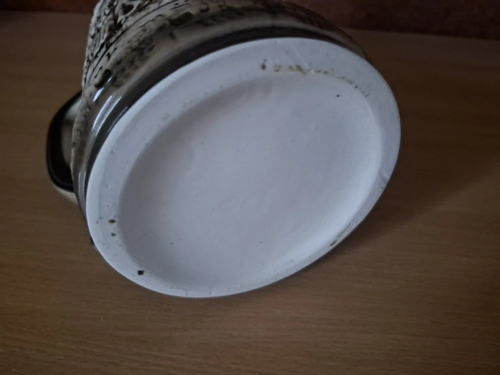 Pivní korbel, Německo, keramika, výška 15,5cm, Pivní slavnosti