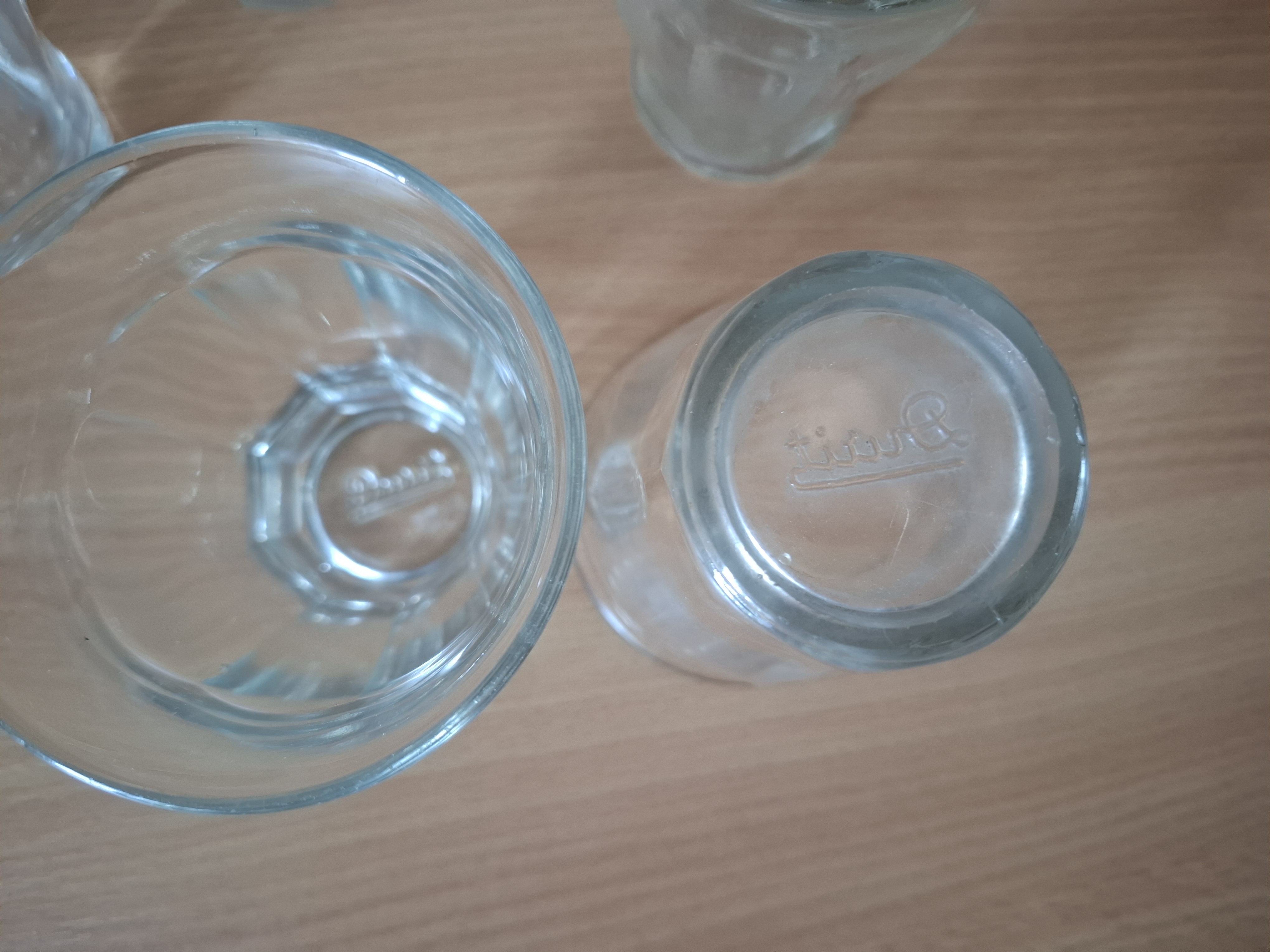 Durit, sklenice duritky, 8ks, cena za vše 