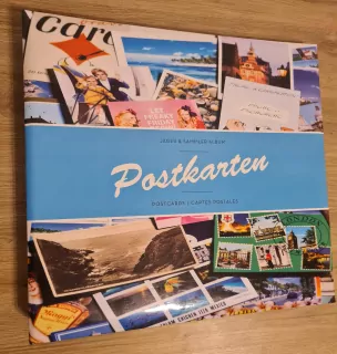Album na pohlednice, Album POSTCARDS s potiskem, na 600 pohlednic 50 vázanými listy