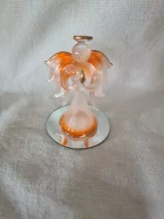 Skleněná figurka, anděl, andělíček