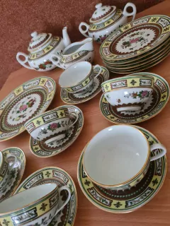 Porcelánový servis, 22ks, top stav